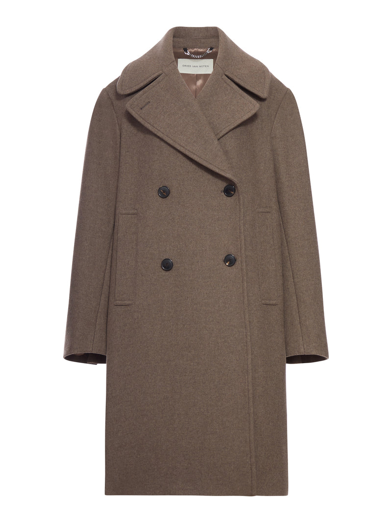 DOUBLE-BREASTED COAT