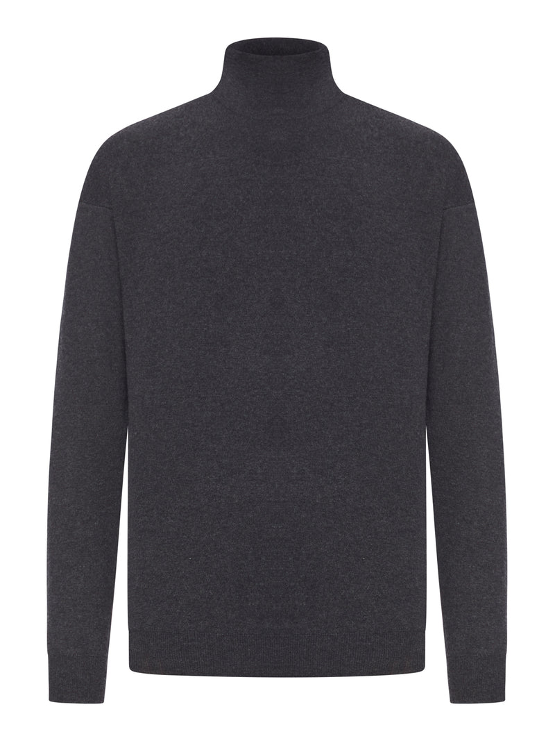 WOOL HIGH NECK SWEATER