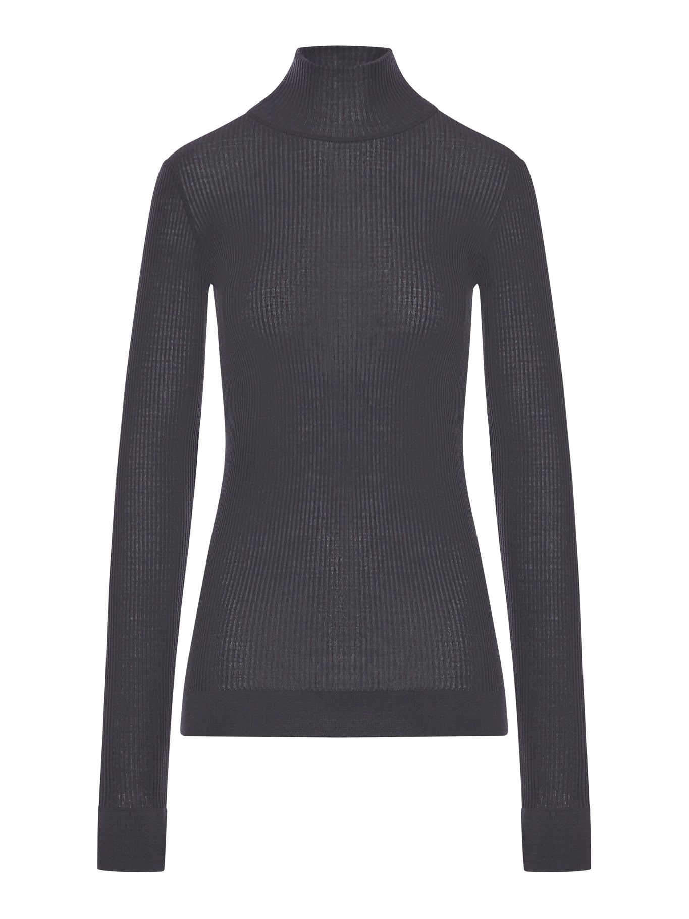 HIGH NECK WOOL SWEATER