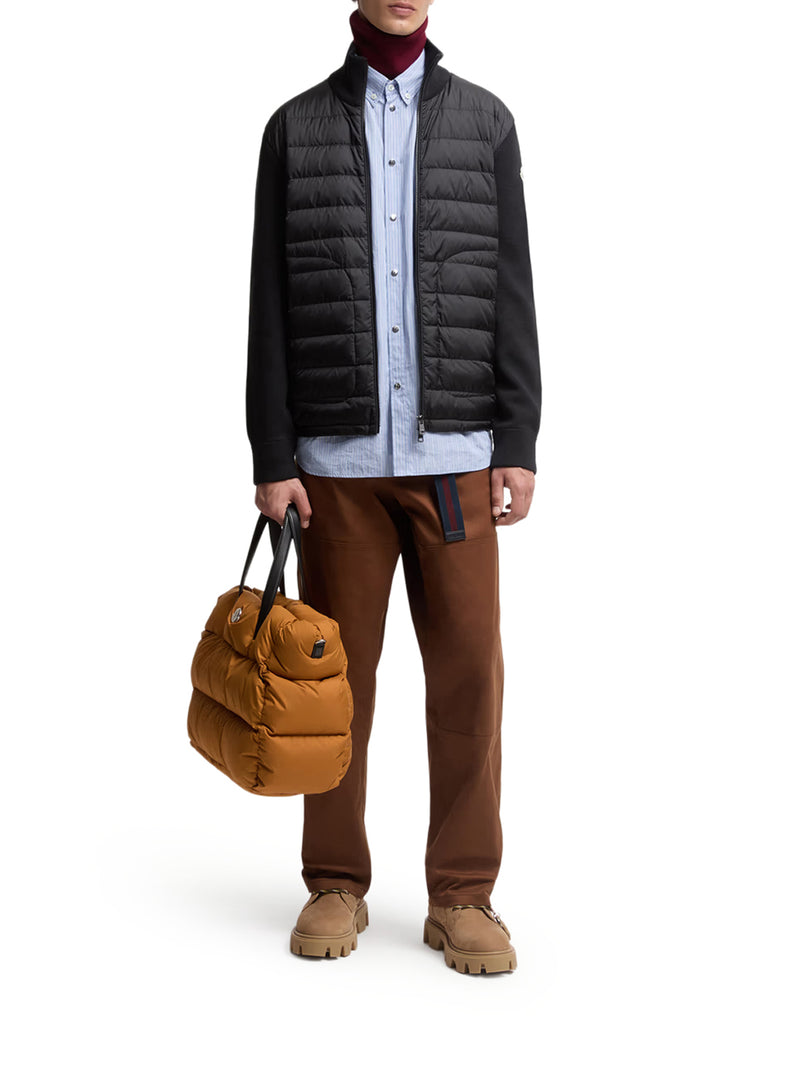 PADDED CARDIGAN WITH ZIP