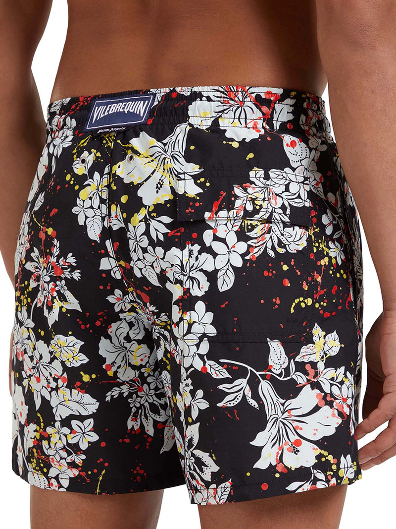 FLOWER SPLASH MEN`S SWIM SHORTS