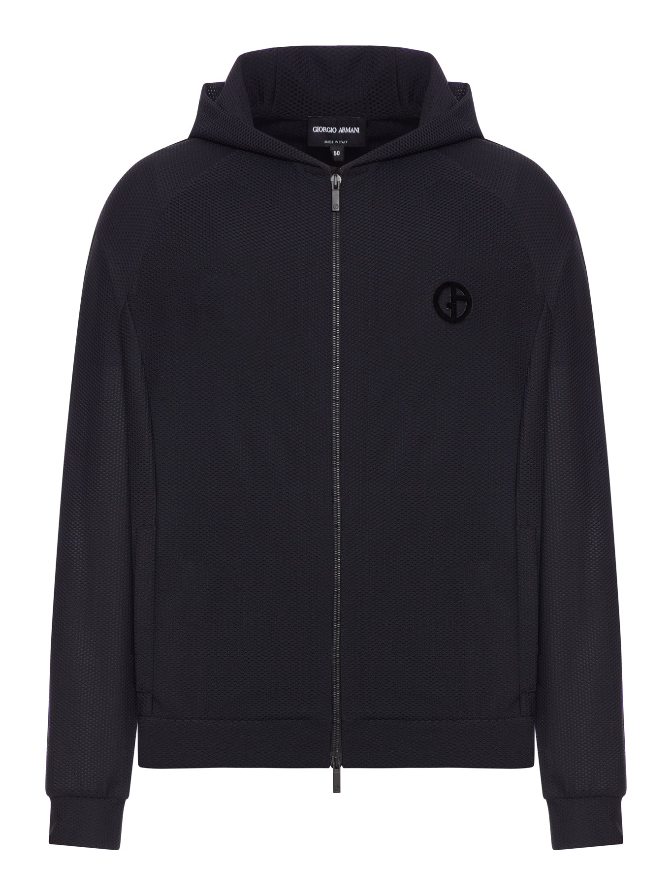 BLOUSON WITH ZIP AND HOOD