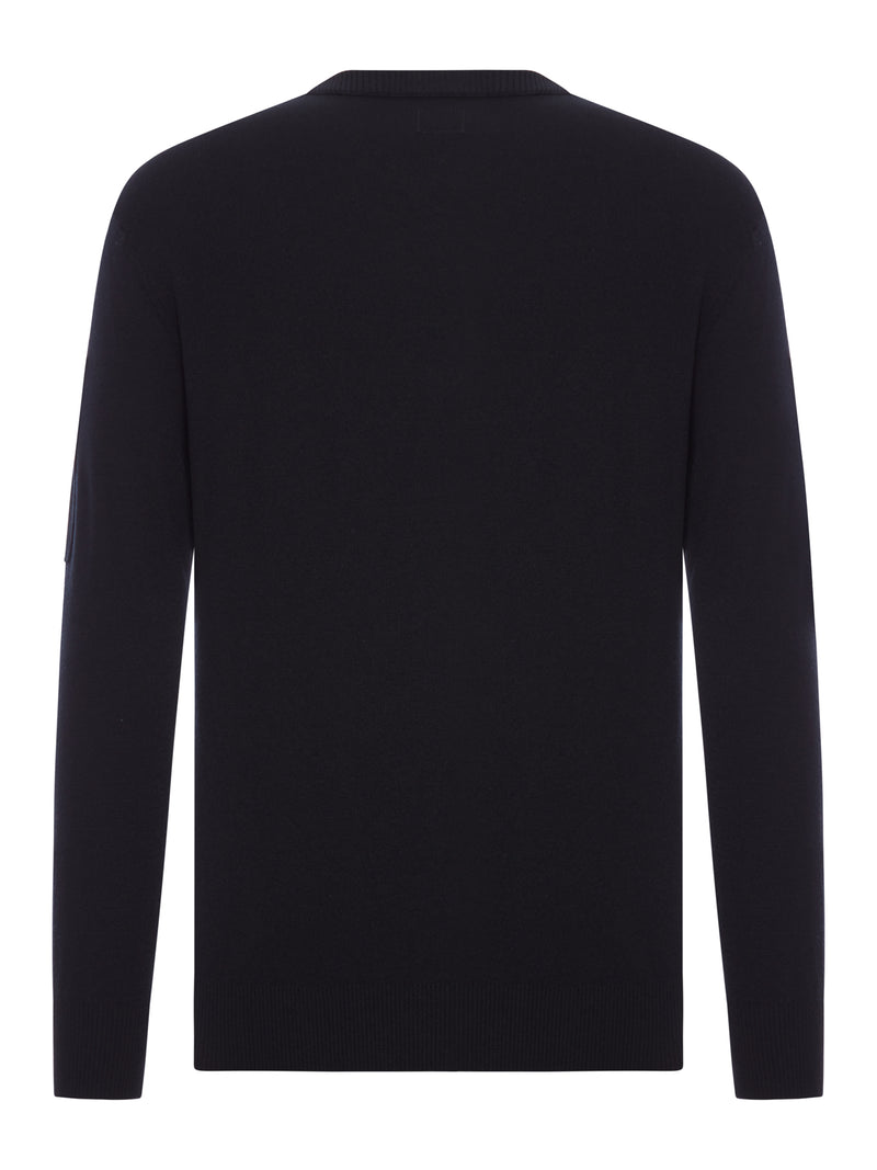 CREW NECK SWEATER IN MERINO WOOL
