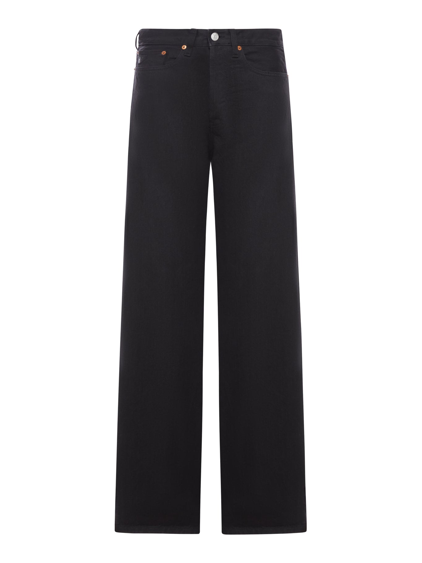 SKATER LOOSE WIDE LEG JEANS