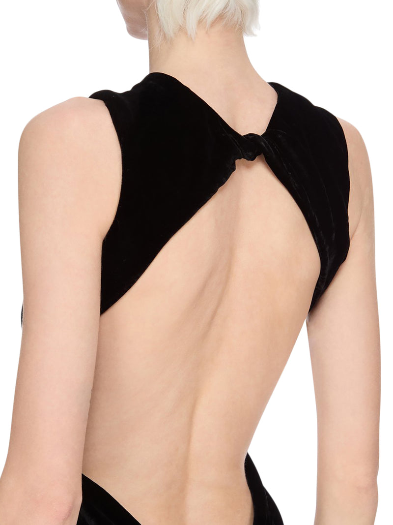 OPEN BACK GOWN DRESS