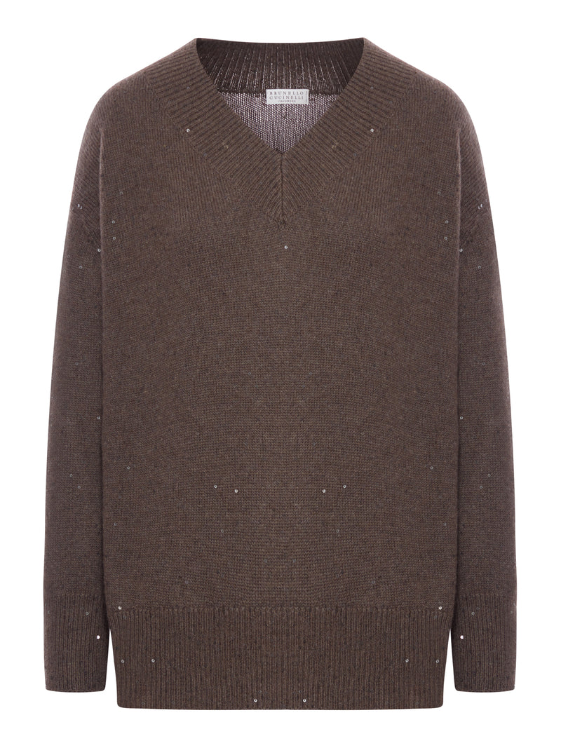 CASHMERE V-NECK SWEATER
