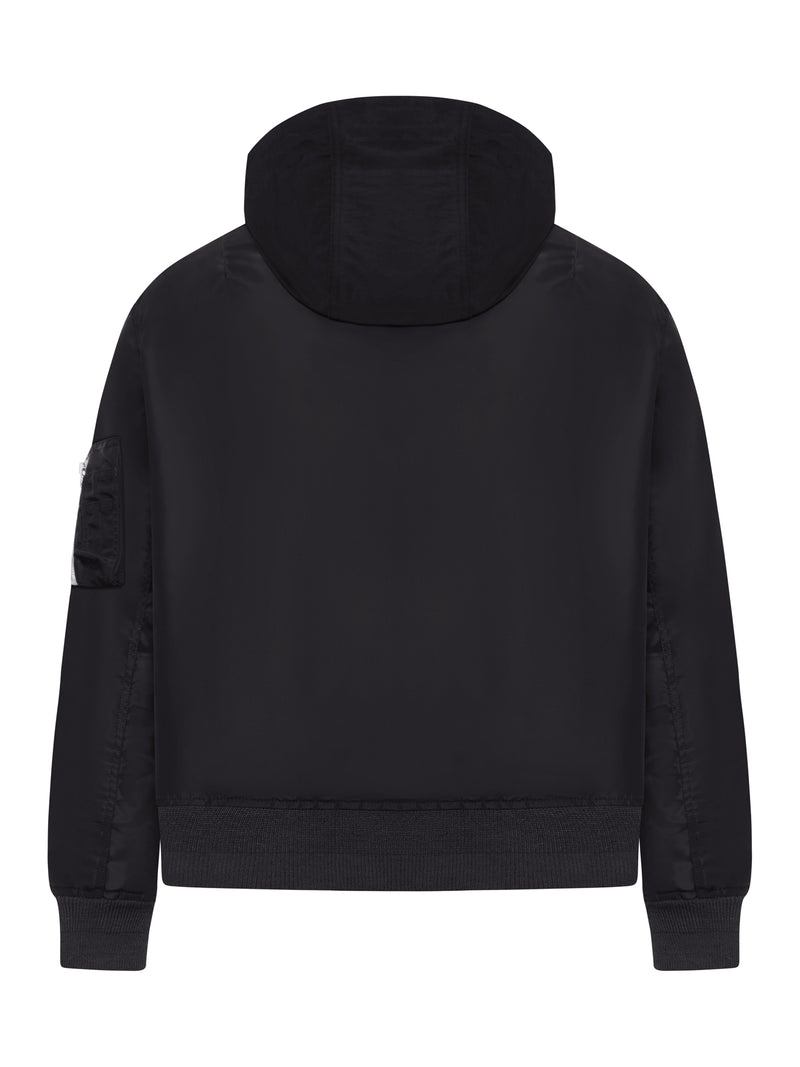 TECHNICAL TWILL BOMBER JACKET