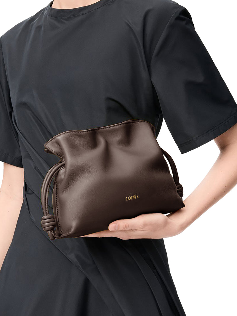 FLAMENCO CLUTCH MINI BAG IN CALFSKIN NAPPA