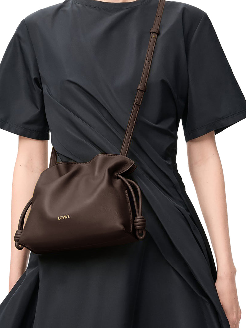 FLAMENCO CLUTCH MINI BAG IN CALFSKIN NAPPA