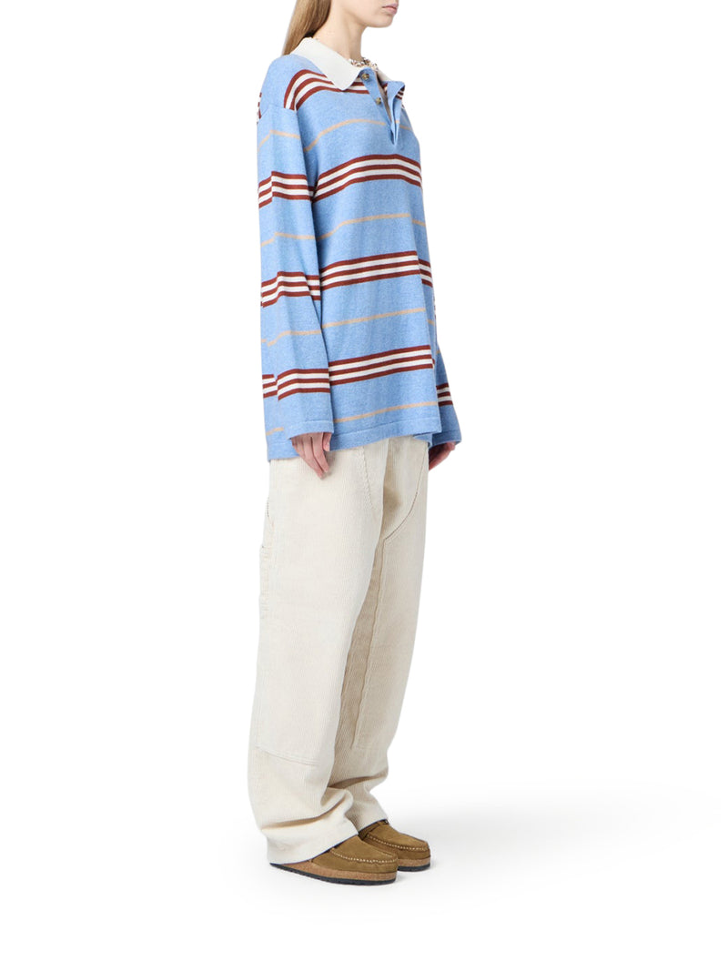 STRIPED POLO