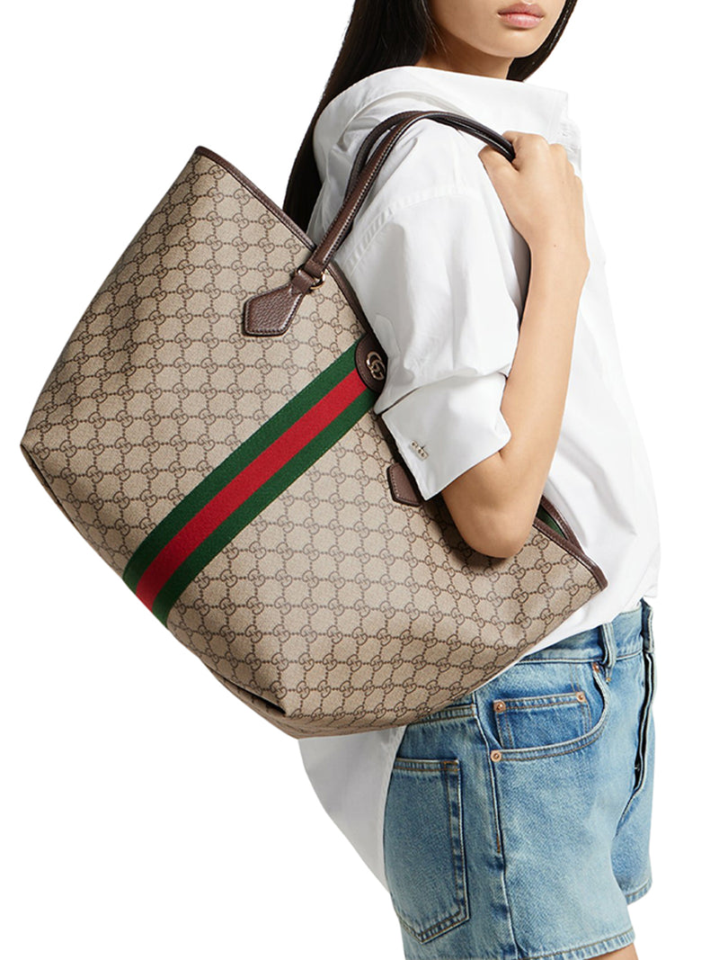 OPHIDIA LARGE TOTE BAG