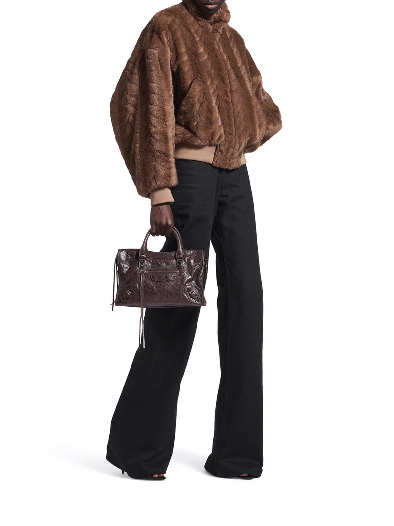 LE CITY SMALL LEATHER BAG