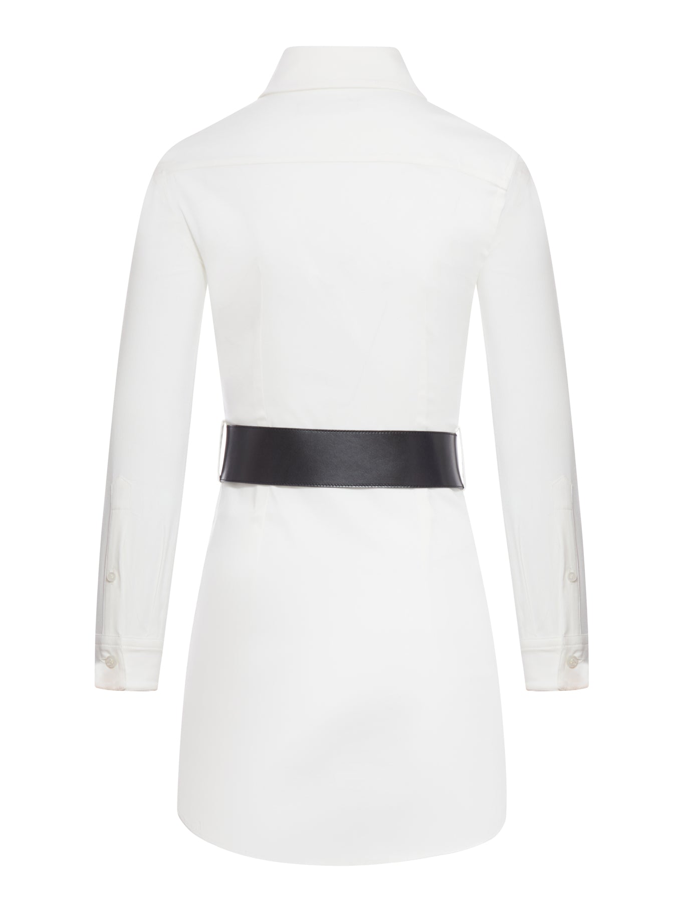 POPLIN MINI SHIRT DRESS