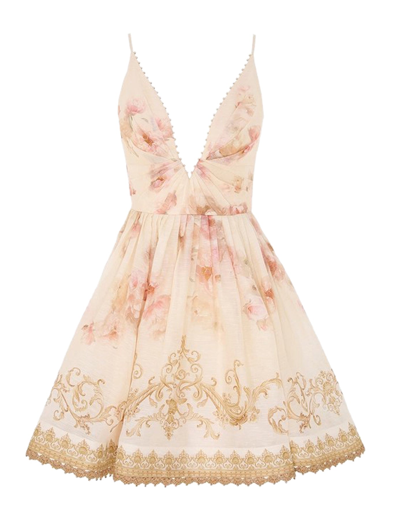 HYPNOTIC V-NECK MINI DRESS