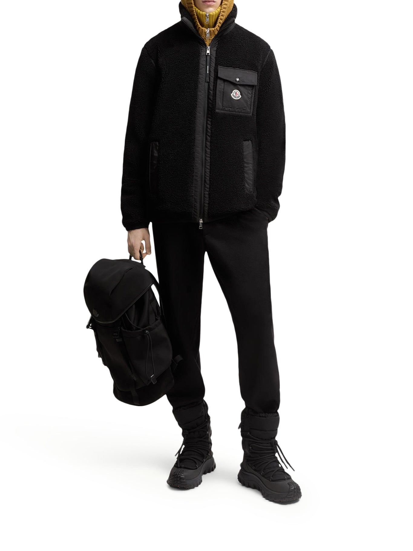 TEDDY-EFFECT FLEECE SWEATSHIRT WITH ZIP AND POCKET