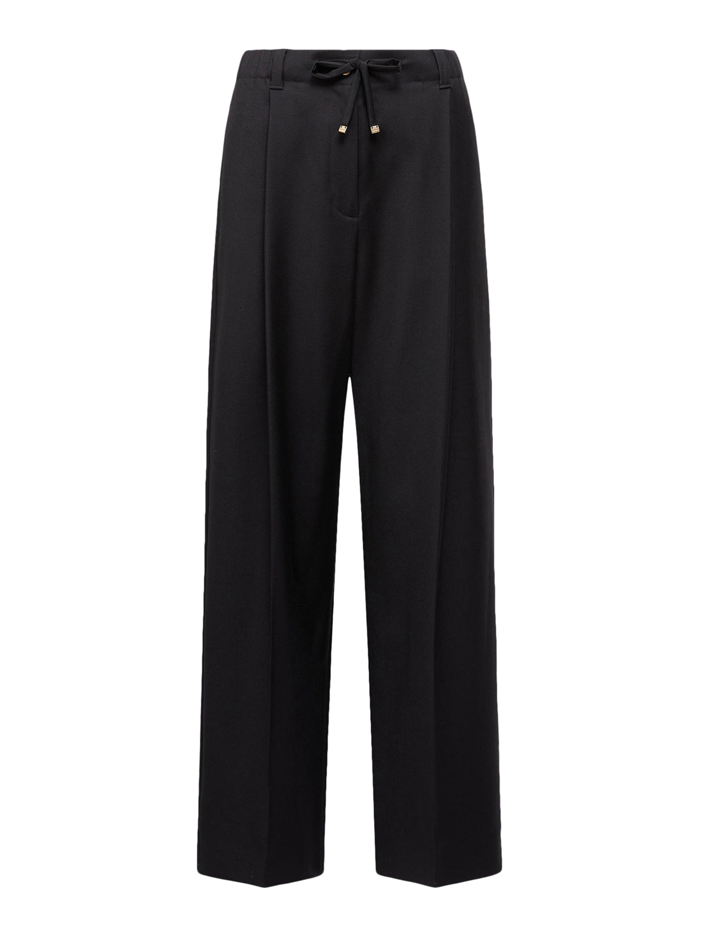 TAILORED WOOL GABARDINE TROUSERS