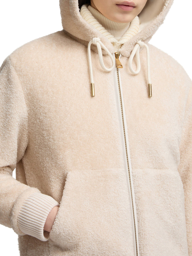 REVERSIBLE PADDED HOODIE