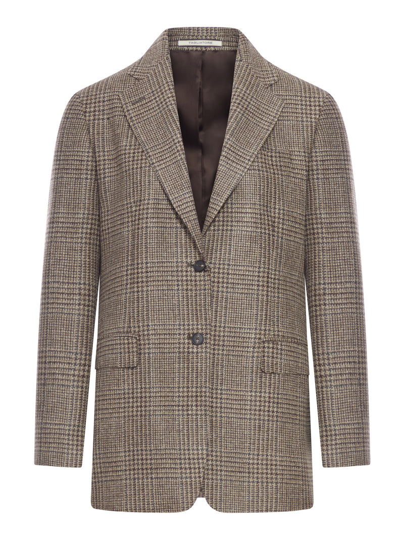 SINGLE-BREASTED TAILORED WOOL JACKET
