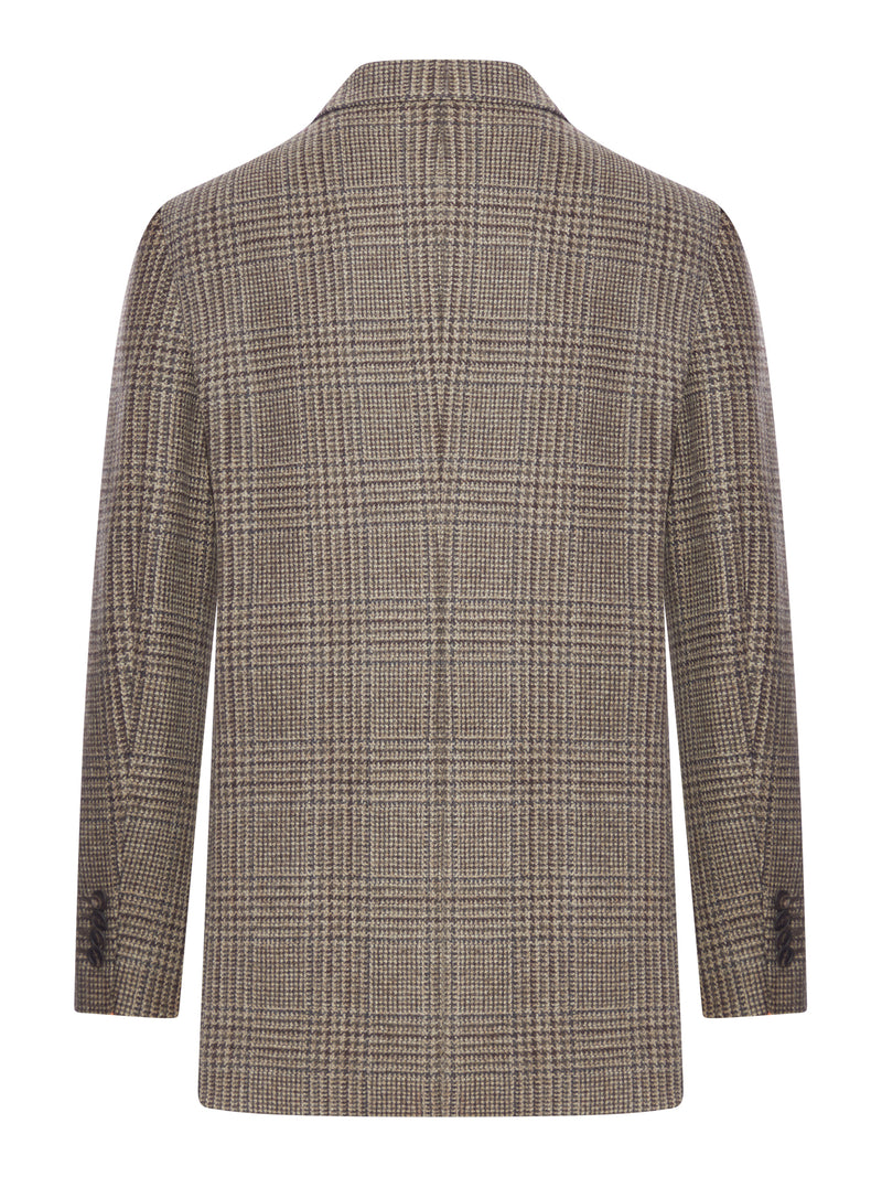 SINGLE-BREASTED TAILORED WOOL JACKET