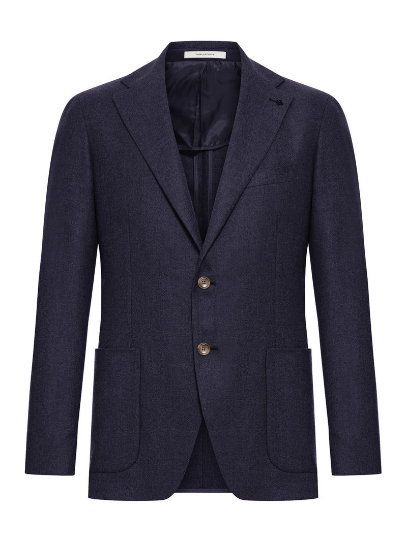 SINGLE-BREASTED TAILORED WOOL JACKET