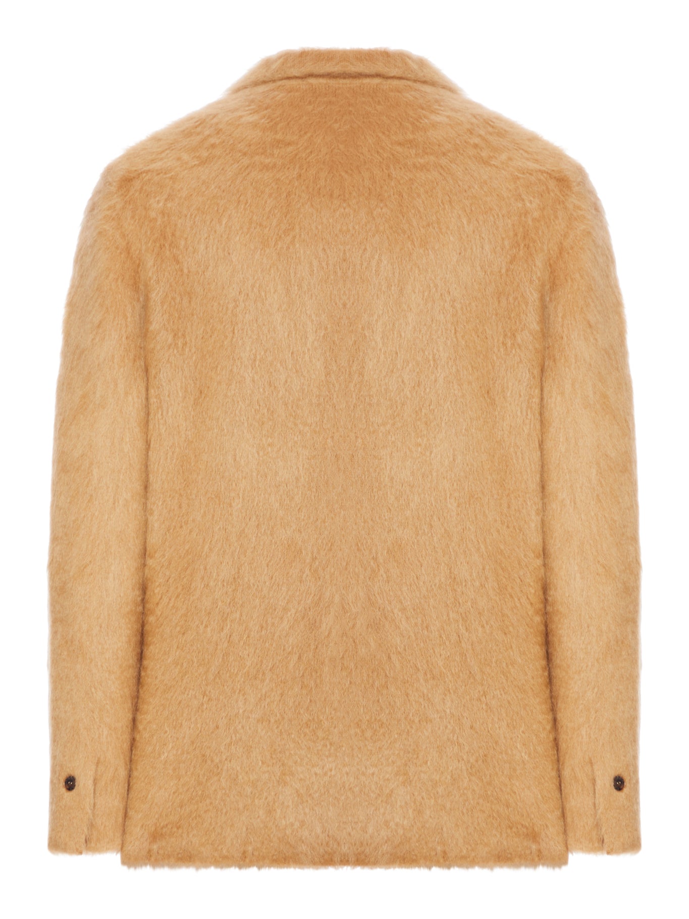 DOUBLE-BREASTED CASHMERE AND MOHAIR JACKET