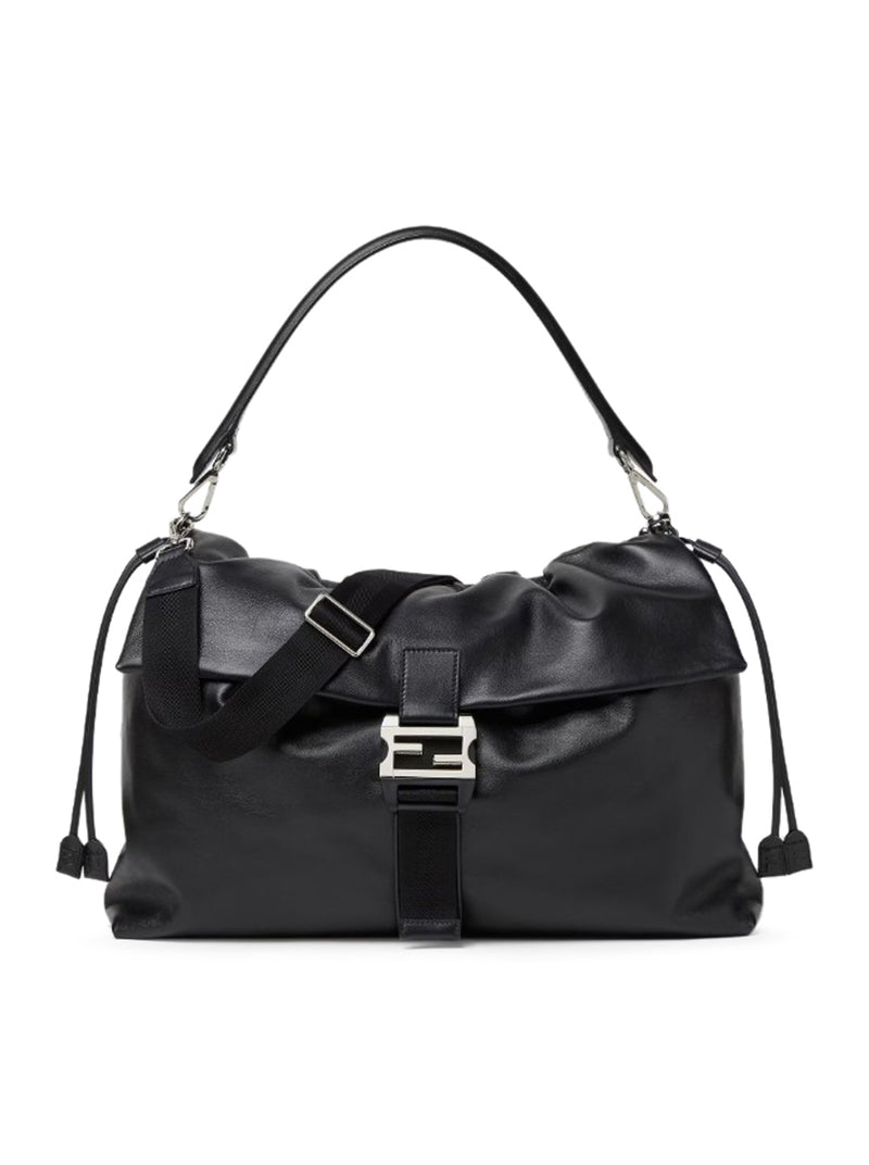 FLUX MAXI MESSENGER LEATHER BAG