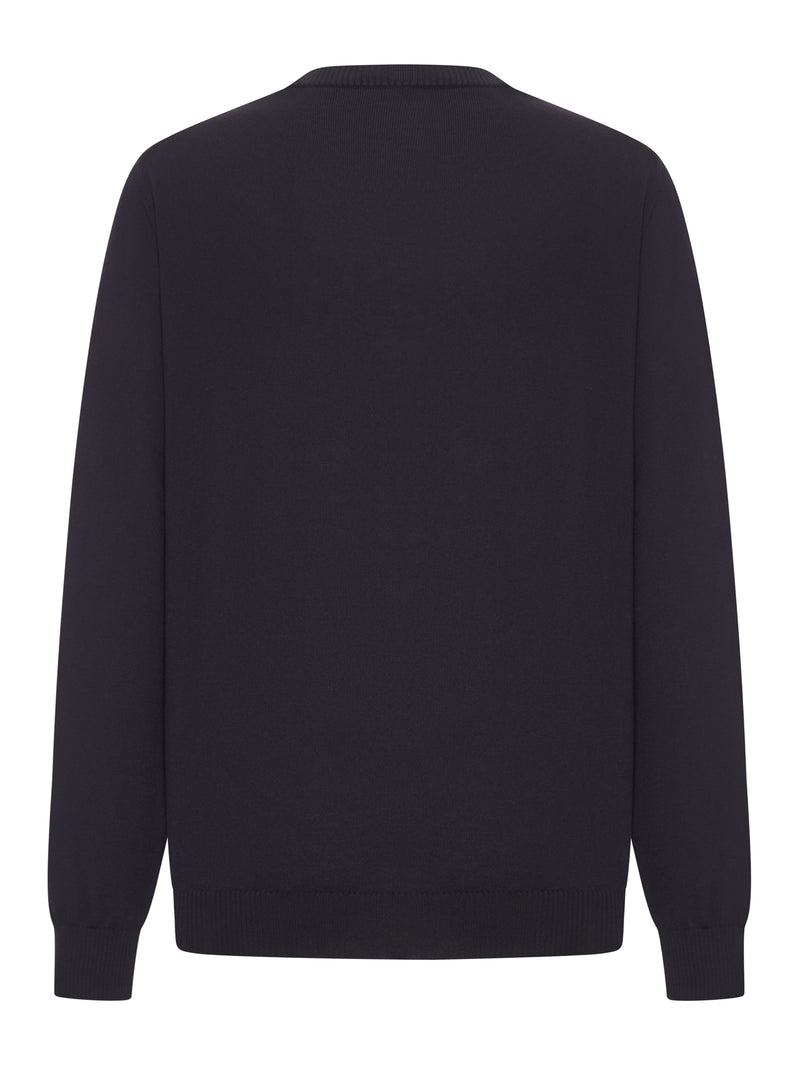 CREW NECK WOOL PULLOVER