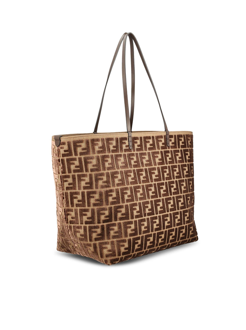 LARGE VELVET ROLL BAG