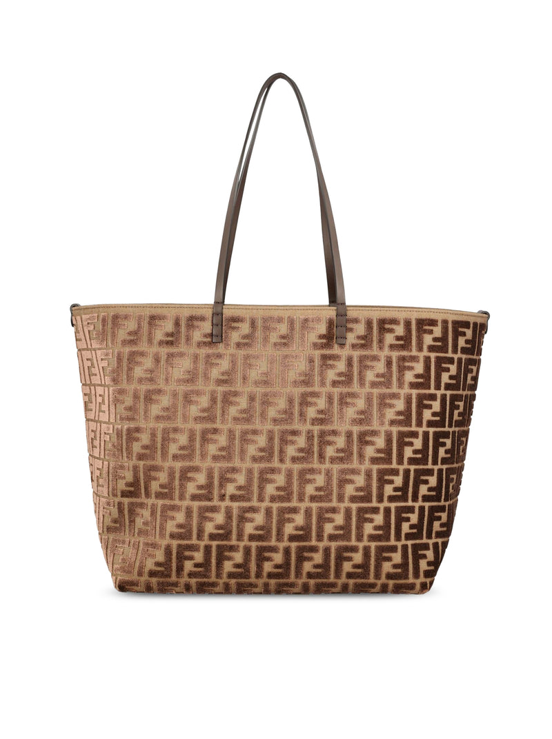 LARGE VELVET ROLL BAG