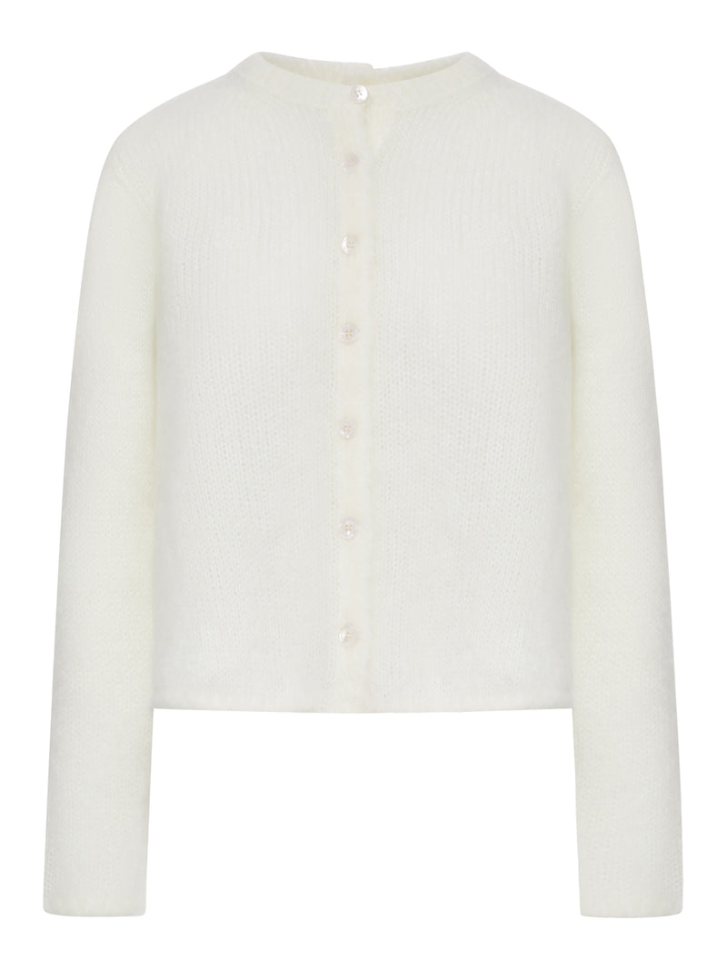 MOHAIR BLEND CARDIGAN