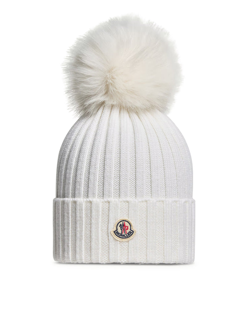 WOOL HAT WITH POMPOM