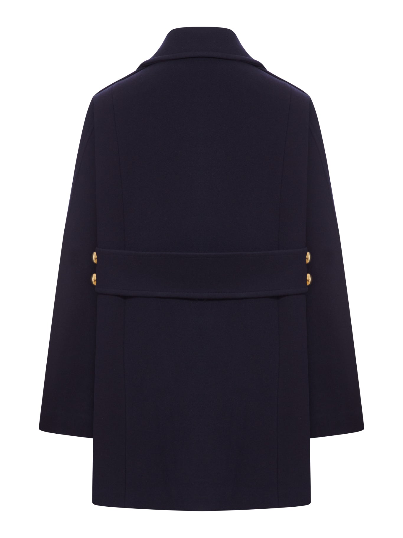 VITAMIN DOUBLE-BREASTED WOOL COAT