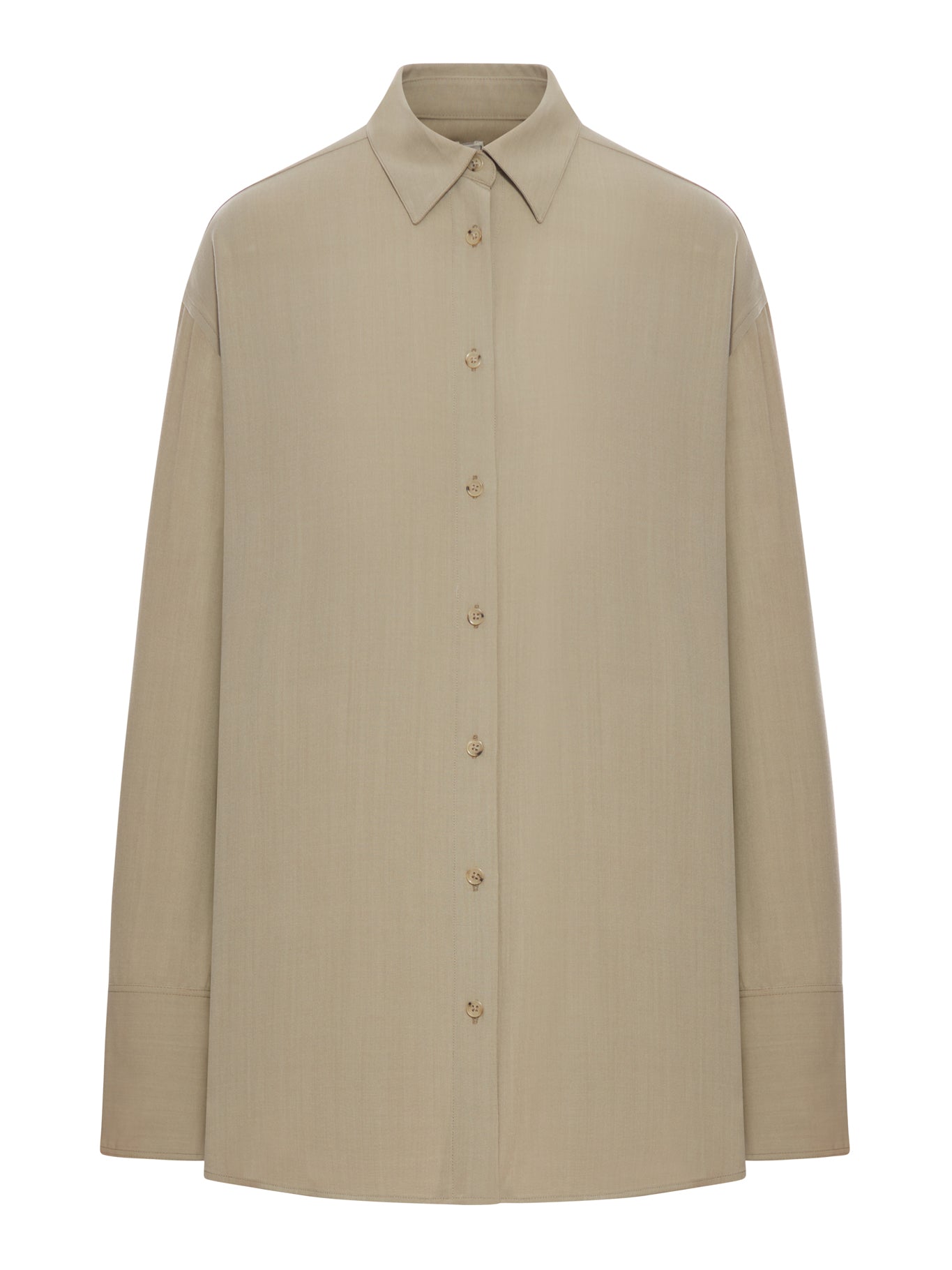 CLASSIC WOOL BLEND TUXEDO SHIRT