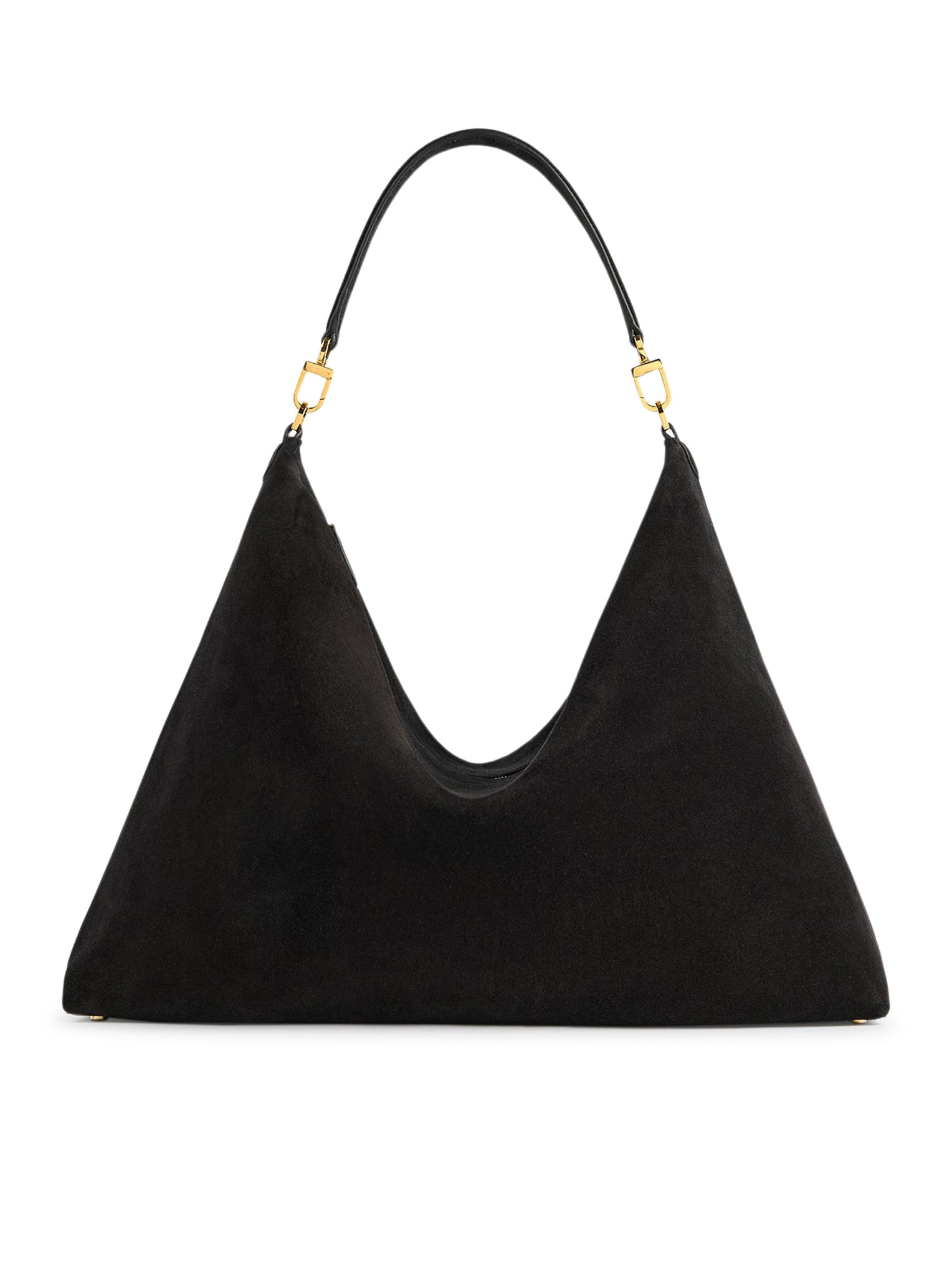 BEVEL SUEDE BAG