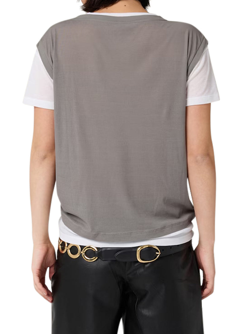 DOUBLE-LAYER JERSEY T-SHIRT