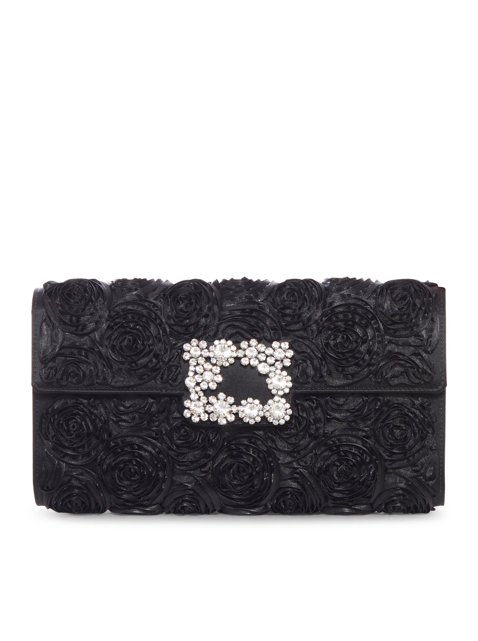 ENVELOPE FLAP FLOWER BUCKLE CLUTCH