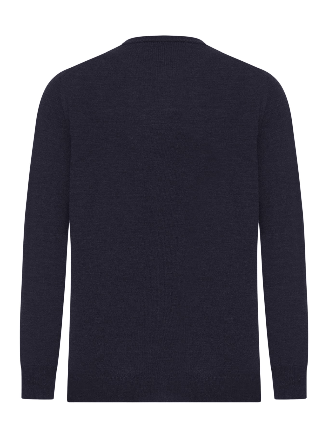 CREW NECK SWEATER IN FINE COMBED WOOL