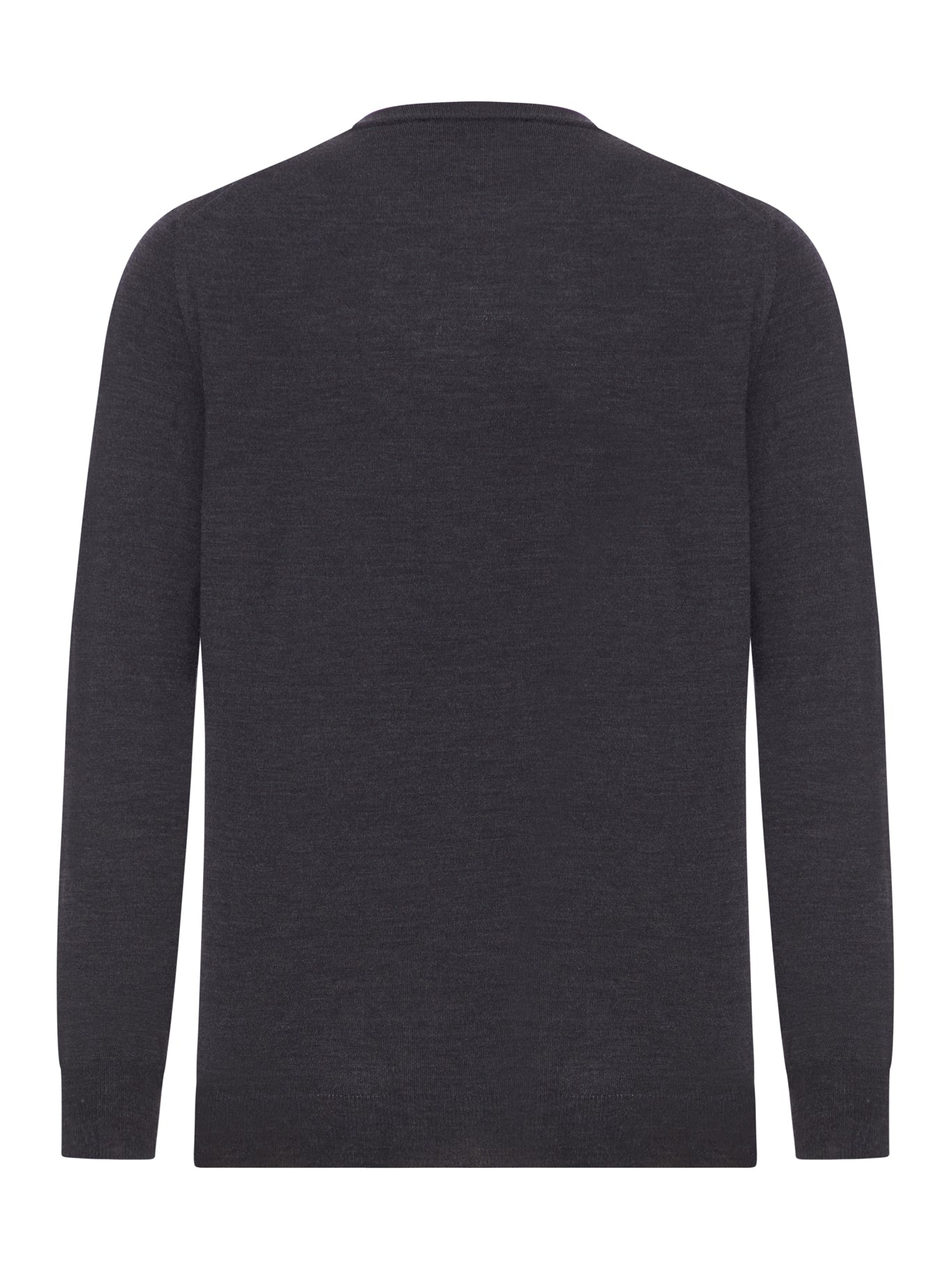 MELANGE EFFECT WOOL SWEATER