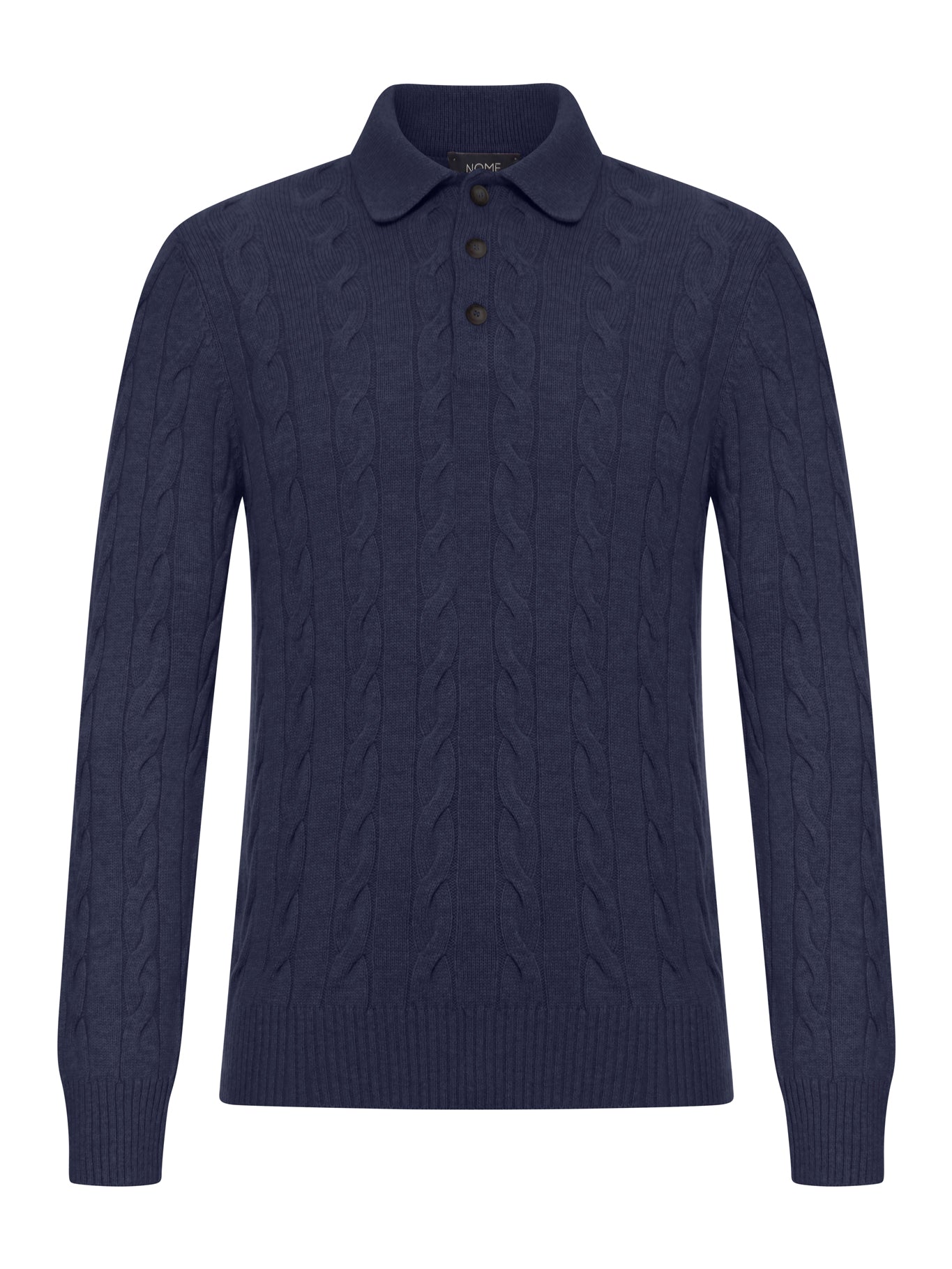 POLO SHIRT WITH WOVEN PATTERN