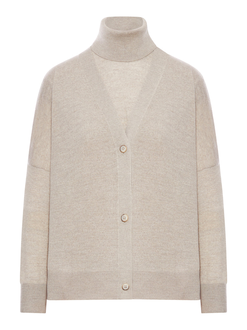 TWIN SET IN MERINO WOOL