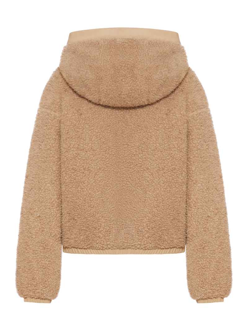 ALBERNI REVERSIBLE FLEECE BOMBER JACKET