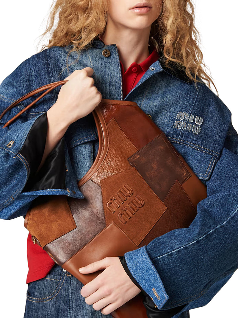 IVY PATCH LEATHER BAG