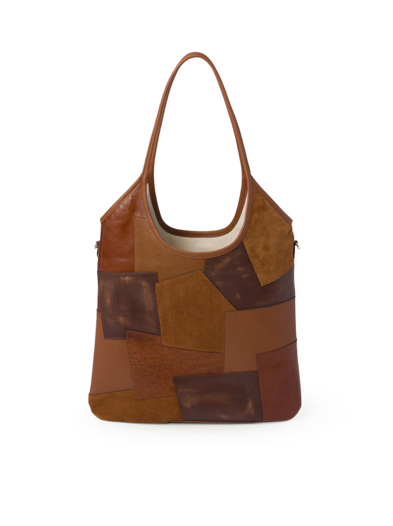IVY PATCH LEATHER BAG