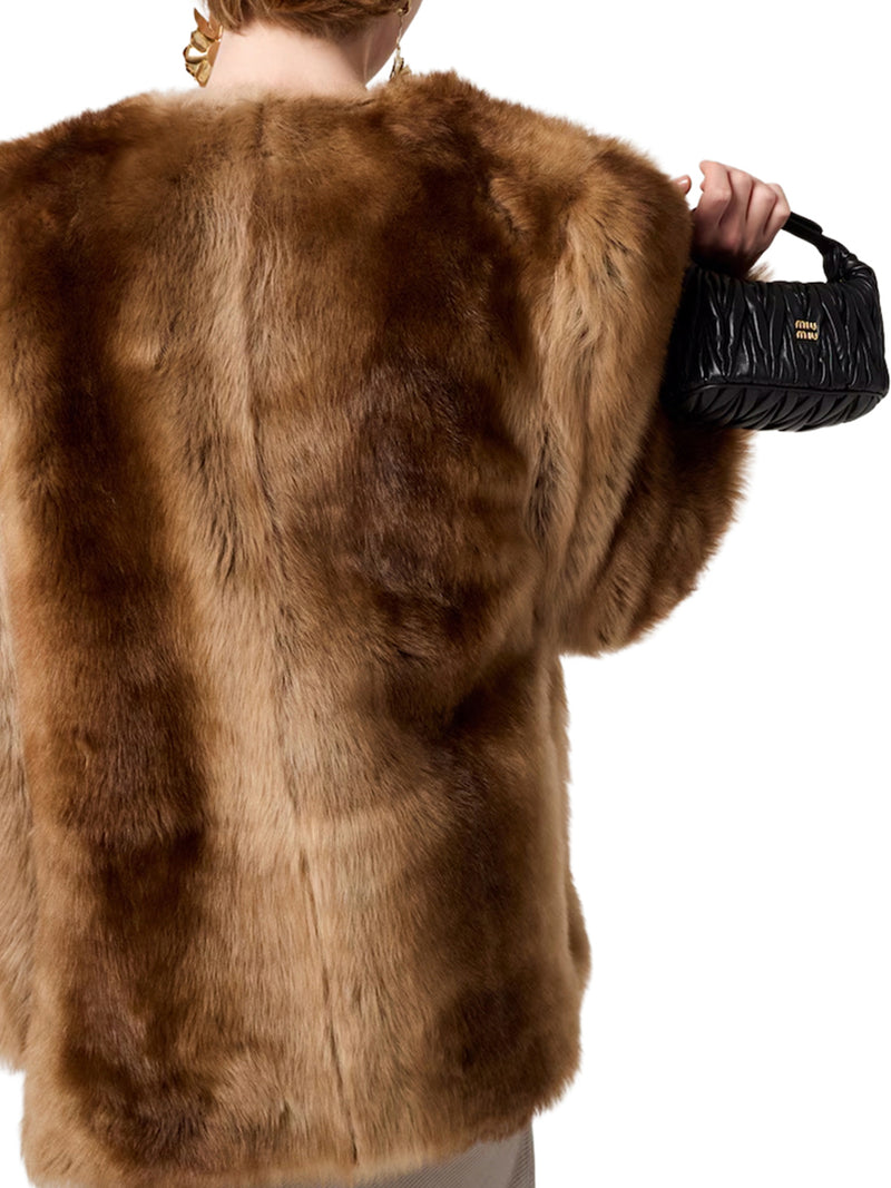 POUCH IN NAPPA MATELASSÉ