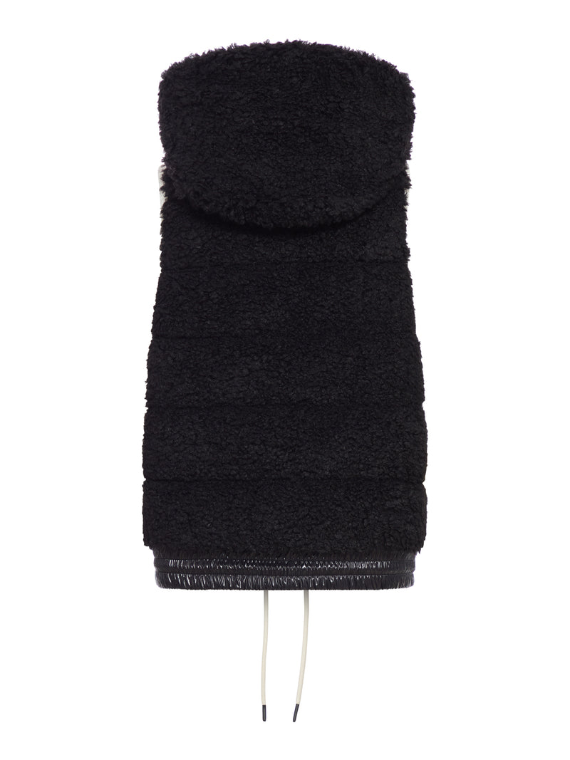 TEDDY-EFFECT PADDED VEST