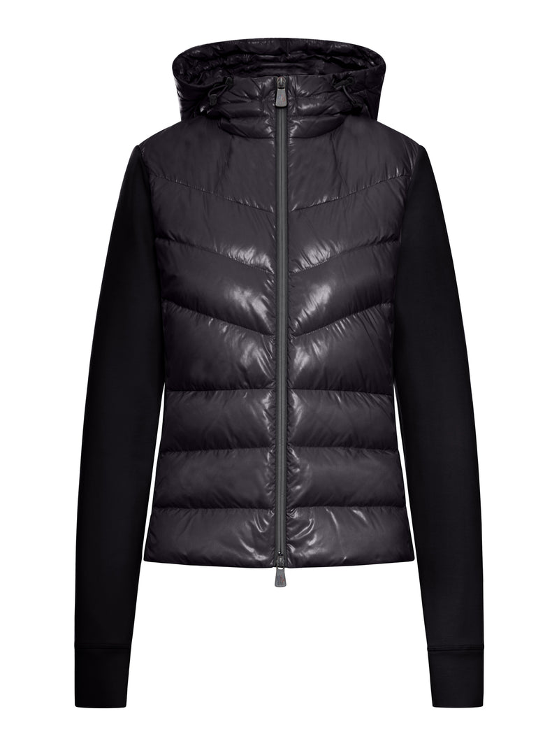 STRETCH POLAR FLEECE CARDIGAN WITH ZIP