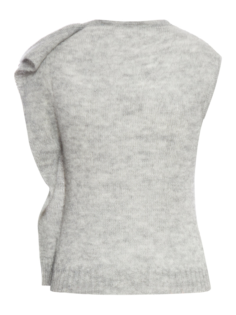 NOTE SLEEVELESS MOHAIR SWEATER