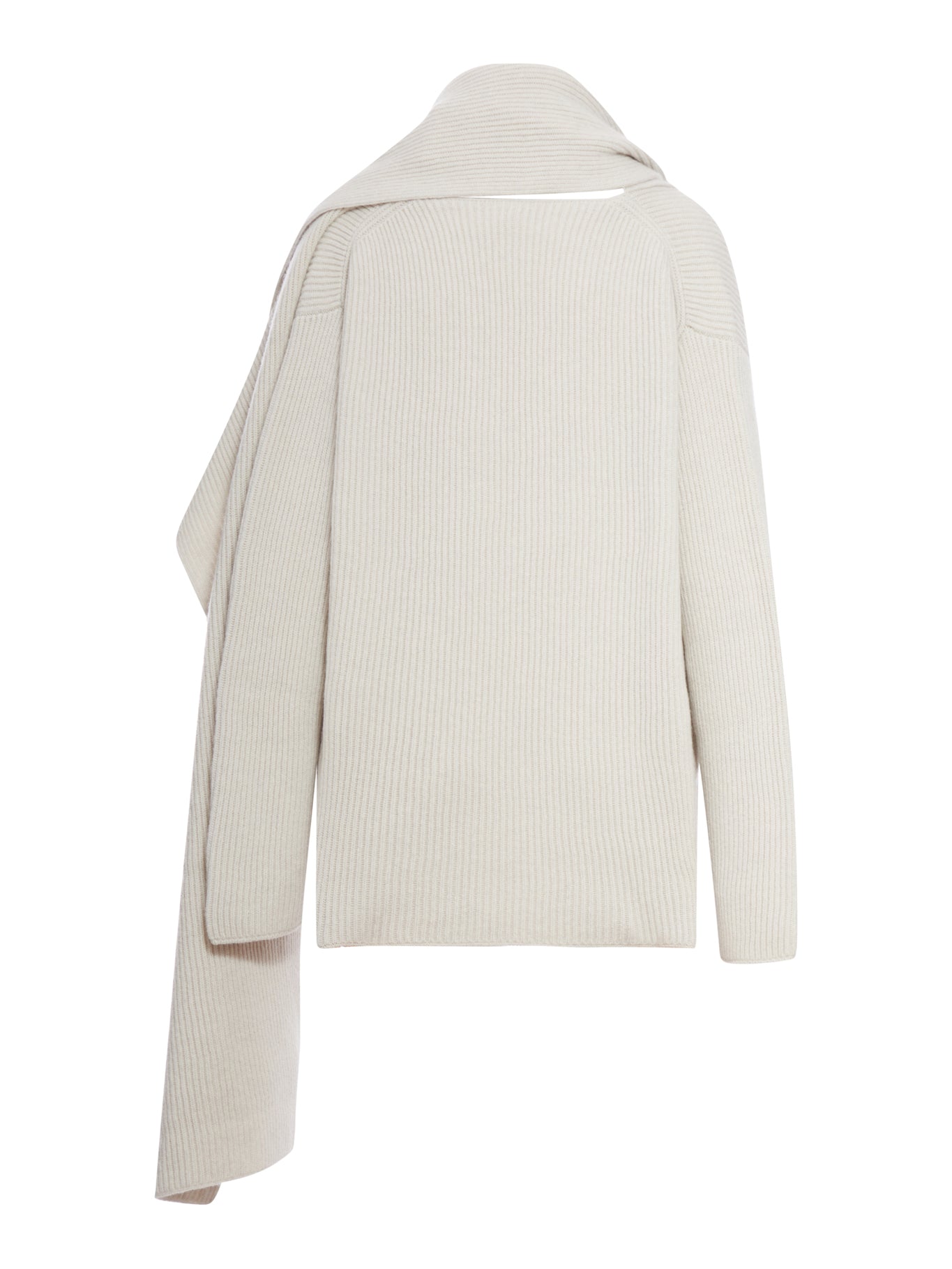 MUCCHIO SWEATER WITH SCARF NECK