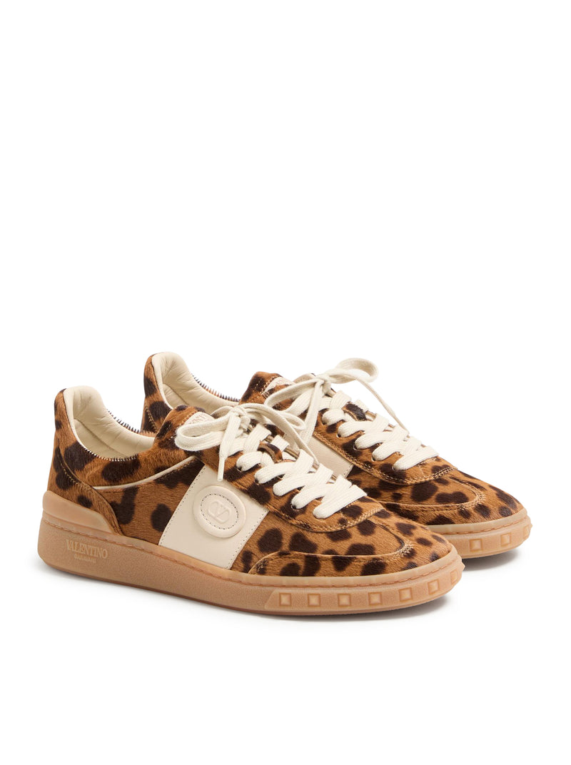 UPVILLAGE SNEAKER IN PONYSKIN-EFFECT CALFSKIN