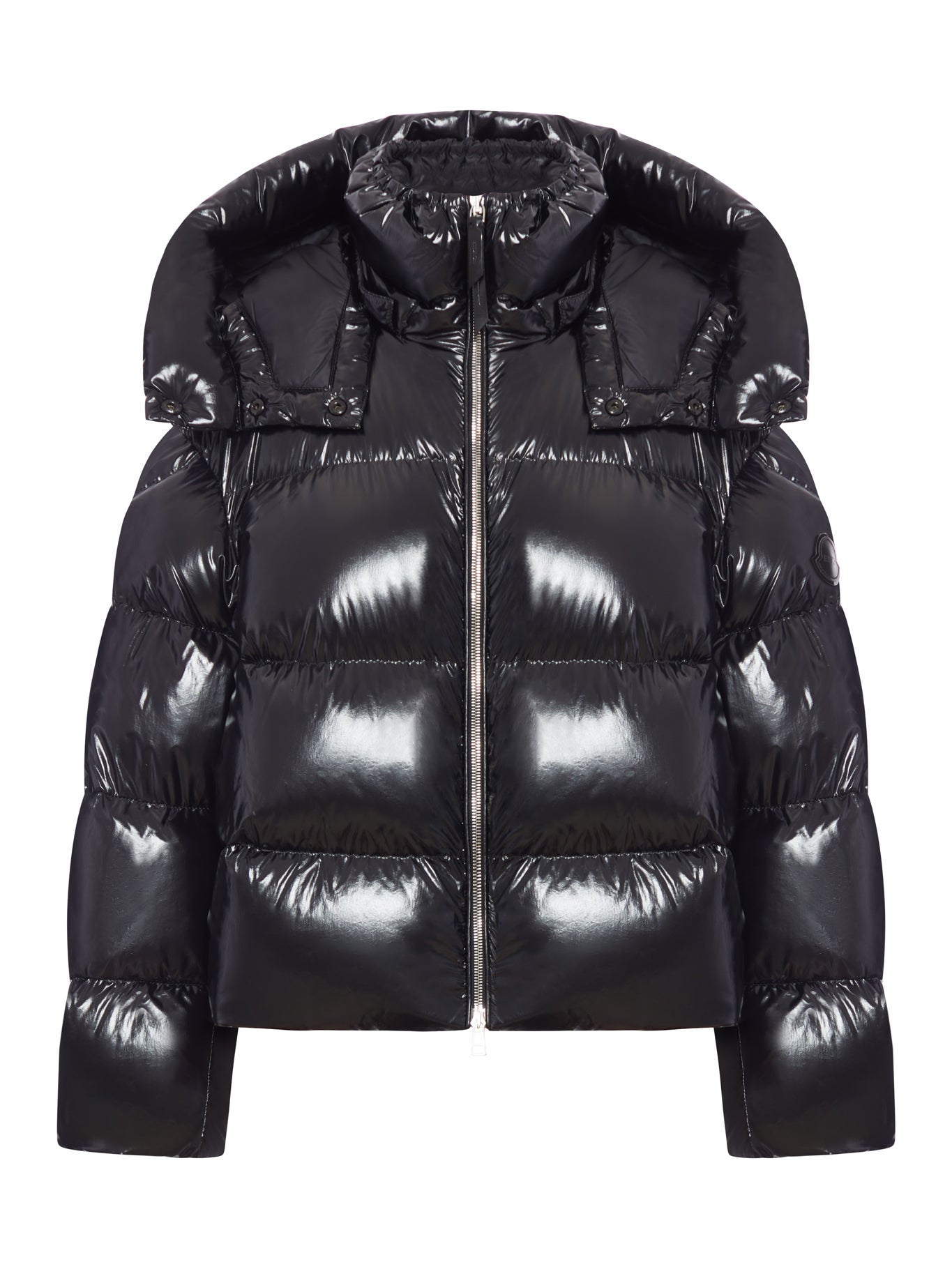 LOTHAR MONCLER X EE72 BY EDWARD ENNINFUL HOODED SHORT DOWN JACKET